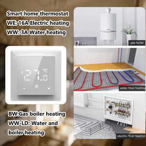 Thermostat intelligent WiFi HY516 Tuya compatible avec Legrand <span class=keywords><strong>Danfoss</strong></span> ELKO Schneider Berker ABB Écran tactile LED - Product Image 5