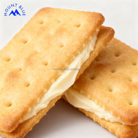 Biscuits à la crème au chocolat de qualité supérieure, croustillants, sucrés, emballés individuellement, personnalisables, boîte cadeau, biscuits pour grignoter, cadeaux