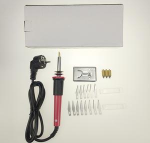 LX5017-Kit para quemar madera, herramienta creativa para soldar pirograbado con soporte para soldadura, 17 unidades - Product Image 5