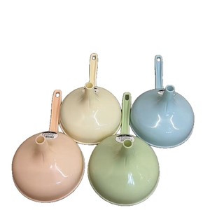 Entonnoir avec poignée, outil de versement en plastique pour transfert d'huile de cuisine, grande taille - Product Image 5