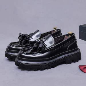 Zapatos de Cuero Formales de Diseño de Lujo para Hombre 2025, Mocasines de Oficina, Zapatos de Conducir, Zapatos de Baile - Product Image 5