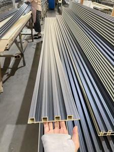 Thiết kế mới hạt gỗ paneles de <span class=keywords><strong>WPC</strong></span> decorativo Para pared trong nhà <span class=keywords><strong>WPC</strong></span> Panel tường - Product Image 3