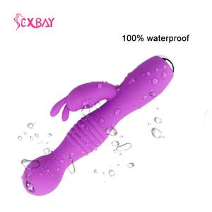 Fabrik-Sonderangebot Masturbations-AV-Stick 10 Frequenzen Vibration Rabbit-Massagegerät Wasserdichtes Elektrisches Erwachsenen-Sexspielzeug für Ehemann und Ehefrau - Product Image 4