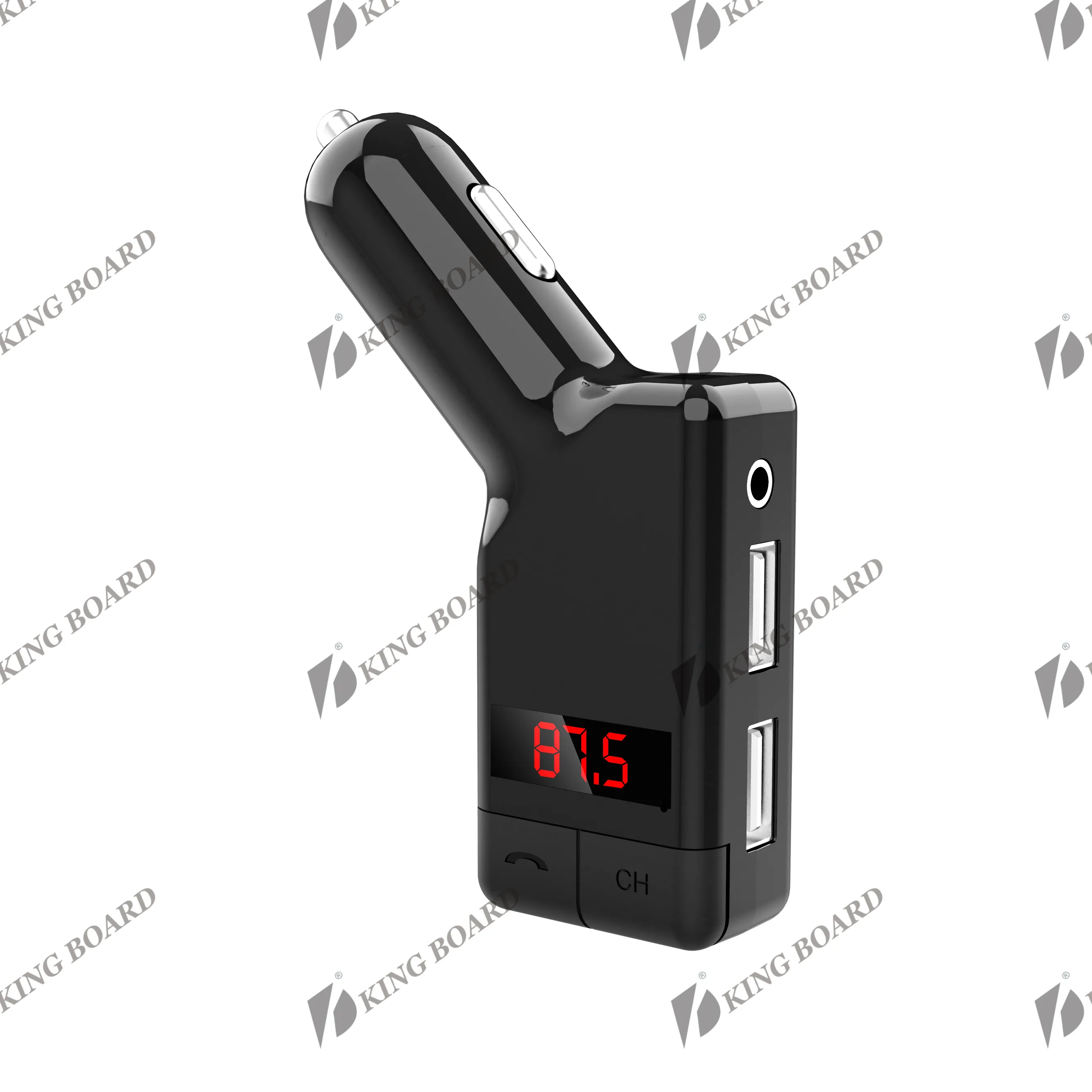 Wireless FM Transmitter Car Kit Radio Receiver MP3 Player with USB Car Charger Read Micro SD Card and USB Flash Drive KCB-927