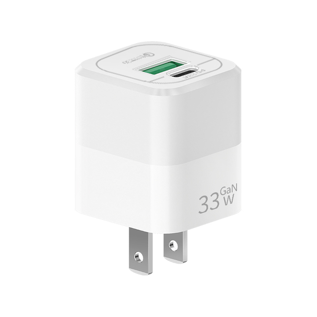 Original Pd Usb C Power Adapters Phone Gan Charger 33W Fast Charging Flat Pin Gan Chargers for Iphone