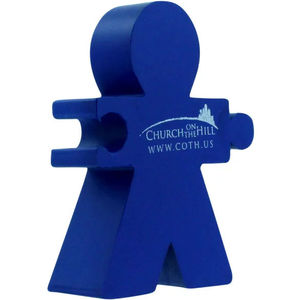 Figurines anti-stress de solidarité personnalisables avec logo – Cadeaux promotionnels en mousse à presser pour soulager l'anxiété – Nouveauté - Product Image 2