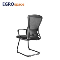 Fauteuil de réunion, de formation ou de visiteur de bureau en maille inclinable haut de gamme EGROspace