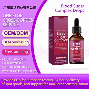 Gouttes liquides complexes pour la glycémie 7-en-1 |   Soutient la glycémie saine avec de la cannelle, du ginseng et du chrome (60 ml) - Product Image 6