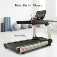 Tapis roulant électrique à absorption des chocs avec moteur AC, équipement de fitness, couleur personnalisée, OEM disponible