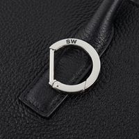 Accessoires de maroquinerie : Anneaux en D plats en métal personnalisables avec logo, crochets en D triangulaires pour sangles et accessoires de sacs