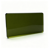 Panel de Seguridad Láser Marrón Oscuro, Dimensiones Personalizadas, Placa Protectora Láser para Protección de Máquinas