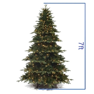 2023 NOUVEAUX sapins de Noël pré-éclairés en gros en usine avec lumières LED Arbres décoratifs de Noël - Product Image 3