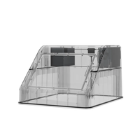 Couverture supérieure Snapmaker U1 50C, chambre chauffée, interrupteur de température automatique, filtration à 3 couches, réduction du bruit de 6 dB, accessoire d'imprimante 3D en plastique