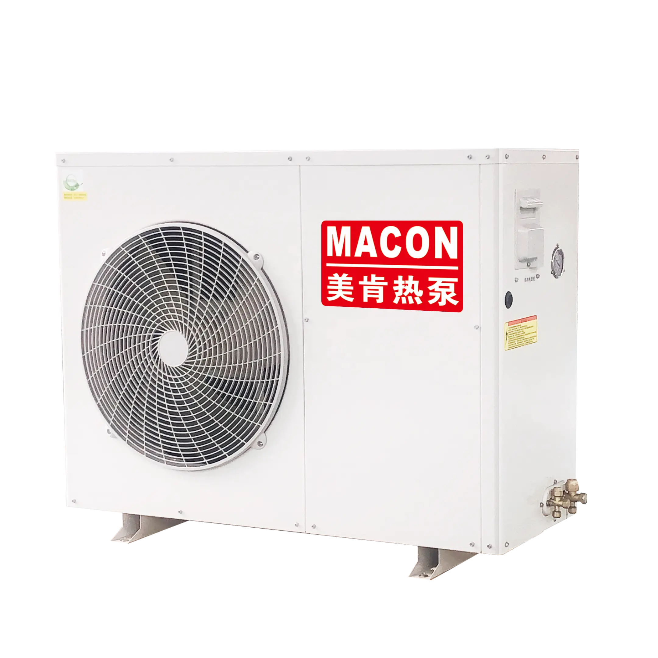 Macon Warmtepomp Voor Het Zwembad Dc Inverter Zwembad Heater Apparatuur Voor Rvs Zwembad Warmtepomp Heater