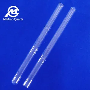 Transparent quartz tubes with sand cores are distillation pipes