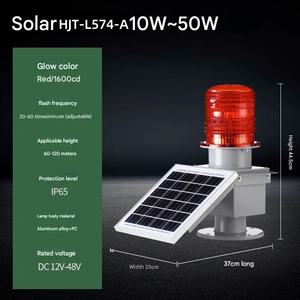 تحذير الطائرات ضوء إضاءة مدرج المطار لون أحمر مشروع Ow كثافة برج الاتصالات المزدوج مصباح عرقلة الطيران - Product Image 6