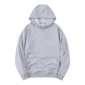 Unisex Custom Logo Oversized Streetwear Blank Pullover Plus Size Men Hoodies Sweatshirts