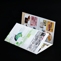 Restoran kustom mengambil Menu dicetak selebaran lipat tiga Brosur iklan Leaflet Menu cetak