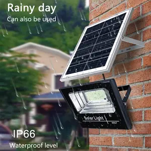 High Quality Portable RGBW Remote Control Solor Lights Outdoor Flood Light Sport Lighting With Aluminum Body IP66