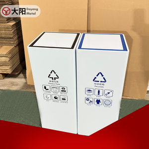 Fabrication Production professionnelle Fabricant de boîtes en coquille de fruits Poubelle extérieure en acier inoxydable - Product Image 4