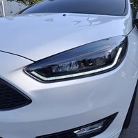 Phare de projecteur Bi-LED modifié avec DRL séquentiel compatible Ford Focus MK3 2015-2017, installation Plug and Play, amélioration du phare avant