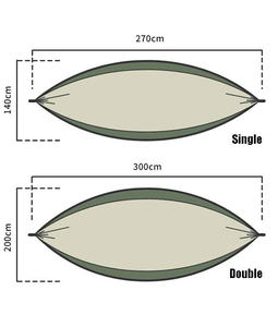 आउटडोर पोर्टेबल मजबूत अनुकूलित पैराशूट नायलॉन शिविर हैमडॉक/हैमडॉक/हैमक/हैमक/हैमक/हैममॉक/हैममॉक/हैममॉक - Product Image 3