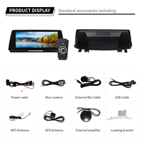 Autoradio portable Android 12 8+128G avec écran tactile GPS WIFI 4G USB BT Carplay Stéréo RGB OBD2 Amplificateur pour BMW F30 F31 F34