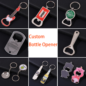 Llavero Abridor de Botellas de Cerveza Personalizado con Logotipo Metálico de Acero Inoxidable, Fabricación OEM, Forma de Tarjeta - Product Image 2