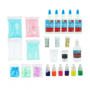 <b>Slime</b> Activator clear White Glitter Glow <b>Slime</b> Slices Accessories Diy Toys <b>Slime</b> Kit Set - Product Image 2