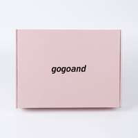 Boîte en carton kraft personnalisée pour l'impression d'emballages, boîte à bonbons fantaisie, boîte cadeau en carton ondulé durable