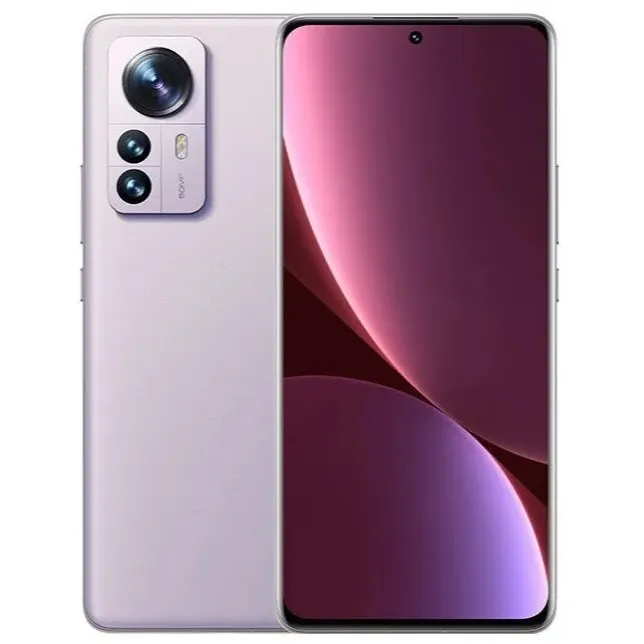 Usato vendita calda importazione originale di esportazione Android 12 smartphone per Xiaomi 12 pro 5G 8G 256GB 6.73 pollici impronte digitali telefoni cellulari