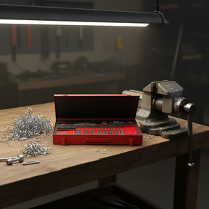 Juego de machos y terrajas 618 Mf2 para trabajar metales, kit de herramientas para mecanizado de precisión - Product Image 3