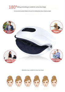 Nouveau masseur oculaire chaud et froid, améliore le sommeil, musique, appareil de massage oculaire intelligent électrique à air comprimé, vibration, massage oculaire froid, contrôle de la température et de la durée - Product Image 5