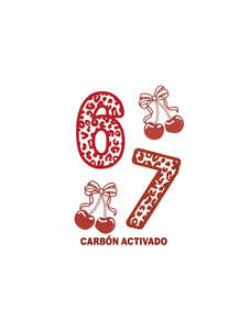 T-Shirt da Donna con Stampa Leopardata Numero 67 Cherry, Collo Tondo, Manica Corta, Stile Romantico e Carino per San Valentino, 100% Cotone Jersey - Product Image 1