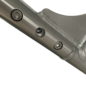 Zware-duty T-top boot T-top voor center console, universeel, geanodiseerd zwart-wit frame met zwarte kapribben, nieuwe staat - Product Image 5