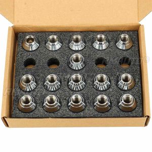 16 Tuercas de Aleación para Ruedas de Coche M12 x 1.5 de 19 mm, Tornillos para Neumáticos de Coche para Ford Fiesta MK4 MK5 MK6 MK7 MK8 C-Max CMax - Product Image 2