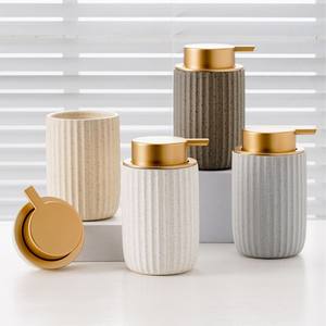 Large Capacity Ceramic Mousse Bottle Bathroom Supplies Hand Sanitizer & Lotion <b>Refill</b> for Foaming Bottle - Product Image 4