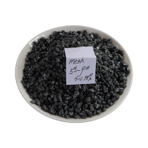 Anpassbares Siliziumkarbid Alle Größen Siliziumkarbid Schwarzes Siliziumkarbid SiC-Pulver für Feuerfeste Materialien - Product Image 6