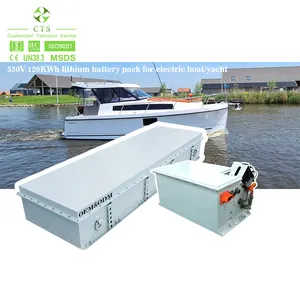 CTS高压船用锂电池530v 230ah 120kwh IP67防水，带液体冷却，适用于船舶应用