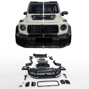 Kit carrosserie en fibre de carbone sèche pour Mercedes-Benz Classe G W464 W465, mise à niveau W464 <span class=keywords><strong>style</strong></span> <span class=keywords><strong>Babos</strong></span> G800, pare-chocs avant et arrière, capot, spoiler - Product Image 1