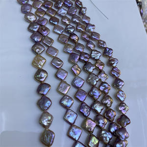 12-16mm White Baroque Natural <b>Freshwater</b> <b>Pearl</b> Loose Irregular Shaped DIY Necklace <b>Bracelet</b> Colorful Beads - Product Image 3