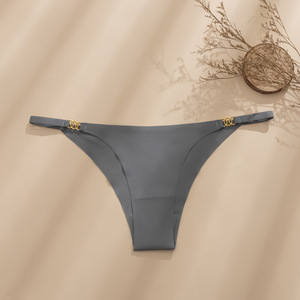 Perizoma <span class=keywords><strong>Sportivo</strong></span> da <span class=keywords><strong>Donna</strong></span> in Seta Ghiaccio, <span class=keywords><strong>Intimo</strong></span> Senza Cuciture Sexy - Product Image 6