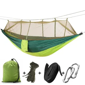 2021 Best Seller Durable Hammock Stuff Adjustable Parachute Hammock Tarp Nylon Outdoor Camping Hammocks/