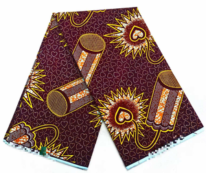 2026 Grand Print 100% Coton Hollandais Super Gold Organza Wax Respirant Poids Moyen Super Lourd Batik Hijab/Tissu Jersey <span class=keywords><strong>Cire</strong></span> Véritable Douce - Product Image 6