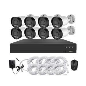 Outdoor Waterproof NVR Kit 4CH/8CH POE 2MP/3MP/5MP Bullet Cameras P2P Home Security Auto Alarm System - Product Image 2