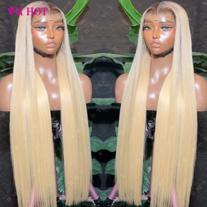 5*5 HD Ombre sarışın vietnamlı saçı <span class=keywords><strong>M</strong></span> saç çizgisi 9*6 HD dantel Closoure kemik düz 13*6 HD tam dantel Frontal İnsan saç tutkalsız - Product Image 3