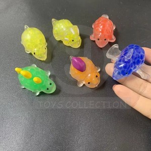 Juguete de Pelota Antiestrés de Dinosaurio TPR 2026, 2 Pulgadas (50mm), Cápsula Gashapon para Niños, Alivio del Estrés - Product Image 5