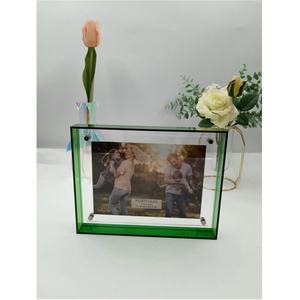 Cadre coloré Transparent Double Face Verre Image Acrylique Flottant Cadre <span class=keywords><strong>Photo</strong></span> Mur et Cadre En Bois Style <span class=keywords><strong>Instagram</strong></span> - Product Image 4