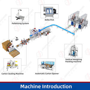 Machine à Emballer Verticale Automatique pour Fruits, Fraises, Légumes, <span class=keywords><strong>Pois</strong></span> Verts, Carottes, Ligne d'Emballage pour Carton - Product Image 4