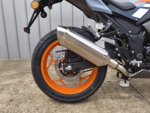 Motocyclette de course YAMASAKI modèle Mercury 125cc, couleur <span class=keywords><strong>orange</strong></span>, moto sportive, moto OEM - Product Image 4